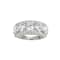 White Cubic Zirconia Platinum Over Sterling Silver Ring 7.95ctw