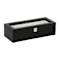 Mele and Co Tate Glass Top Wooden Watch Box