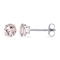 Morganite 14K White Gold Earrings 0.96ctw
