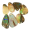 Boulder Opal Free-Form Cabochon Set of 9 75ctw