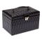 Caroline Extra Large Jewelry Box Black By Wolf