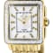 Mother-Of-Pearl Dial Bracelet Watch In Yellow Gold Tone Stainless Steel