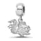 Sterling Silver Rhodium-plated LogoArt University of South Carolina
Small Dangle Bead