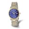 Men's Charles Hubert Two-Tone Titanium 40mm Blue Dial Watch