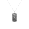Vezeto Dog Tag Hazy Silver Meteorite