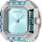 Invicta Mini 21.5mm Blue Dial Stainless Steel Band Quartz Ring Watch