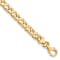 10k Yellow Gold 6.2mm Hand-Polished Fancy Link Bracelet