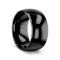 RAVEN Domed Black Tungsten Wedding Band 12mm