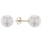 14kt Yellow Gold 8-9mm Cultured Japanese Akoya Pearl Stud Earrings