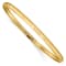14K Yellow Gold Textured Flexible Bangle