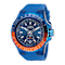 Invicta Aviator 50mm Blue Dial Silicone Band Quartz Watch