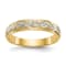 14K Yellow Gold AA Quality Ladies Wedding Band