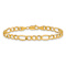 10k Yellow Gold 5.35mm Figaro Link Bracelet