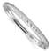 Rhodium Over 14k White Gold 6.2mm Textured and Diamond-Cut Twisted
Hinged Bangle