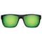 Flying Fisherman Waypoint Polarized Sunglasses Matte Black Frame/Amber
Green Mirror Lens