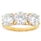 Lab-Grown Diamond Three-Stone Ring In 14K Gold 3.00ctw