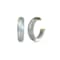 14K Yellow Gold Over Sterling Silver Small Illusion Acrylic Hoop
Earrings in Pixi