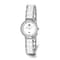 Ladies Charles Hubert Titanium and Ceramic White Dial Watch