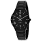 Roberto Bianci Women's Eterno Black Dial, Black Stainless Steel Watch