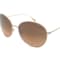 Oliver Peoples Blondell Rose Frame /Rose Brown Lenses Sunglasses