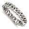 Stainless Steel 16mm Polished Heavy Curb Link Bracelet