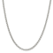 Sterling Silver 4mm Rolo Chain Necklace