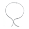 CZ Double-Row Tennis Necklace In Sterling Silver