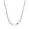 13-14mm Round White Freshwater Pearl Sterling Silver Graduated Beaded Necklace