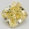 2.02ct Intense Yellow Cushion Lab-Grown Diamond SI1 Clarity IGI Certified