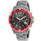 Oceanaut Men's Baltica Special Edition Black Dial, Red Bezel, Gunmetal
Stainless Steel Watch