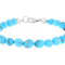 Turquoise Nugget Sterling Silver Bracelet
