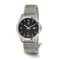 Men's Charles Hubert Titanium Black Dial Expansion Band Watch