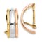 14k Yellow Gold, 14k White Gold and 14k Rose Gold Non-Pierced Earrings