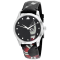 Gucci Women's G-Timeless Black Dial, Multi-color Leather Strap Watch