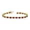 11.40ctw Ruby and Diamond Bracelet set in 14k Yellow Gold
