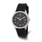 Charles Hubert Stainless Steel Black Dial Watch