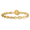 14K Yellow Gold Anchor and Cable Link 7.5 inch Toggle Bracelet