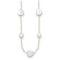 14K Yellow Gold Mother of Pearl 24 Inch Necklace