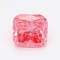1.03ct Vivid Pink Cushion Lab-Grown Diamond VS2 Clarity IGI Certified