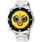 Roberto Bianci Men's Enzo Yellow Dial, Stainless Steel Watch