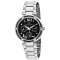 Christian Van Sant Women's Sienna Black Dial Stainless Steel Bracelet Watch