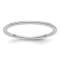 14K White Gold 1.2mm Milgrain Stackable Expressions Band