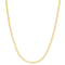 14K Yellow Gold Over Sterling Silver 1.66mm Snake Chain Necklace