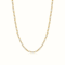 The Aurora Tennis Necklace- 14K Gold Over Sterling Silver