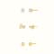 The Cordelia Studs