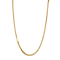 316L stainless steel necklace and gold finishes.
