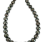 Lustrous, Rich Natural Peacock Color AA2 Tahitian Cultured Pearls
12-14mm, 20” Strand