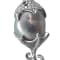 Lucky Fish 16mm Australian White South Sea Cultured Pearl Baroque
Pendant with Diamonds