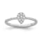 Sterling Silver Diamond 0.20Ctw Ring