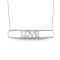 Diamond 0.20Ctw Sterling Silver Pendant With Chain